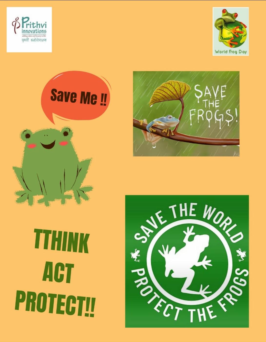 2022 Save The Frogs Day Lucknow Prithvi Innovations India
