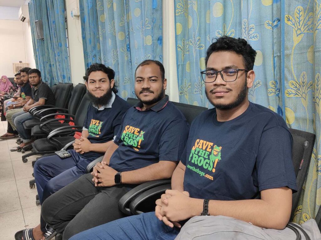 2025 04 29 Pradhikar Sylhet农业大学Sylhet Bangladesh Scientific研讨会3 Save The Frogs Day 2025