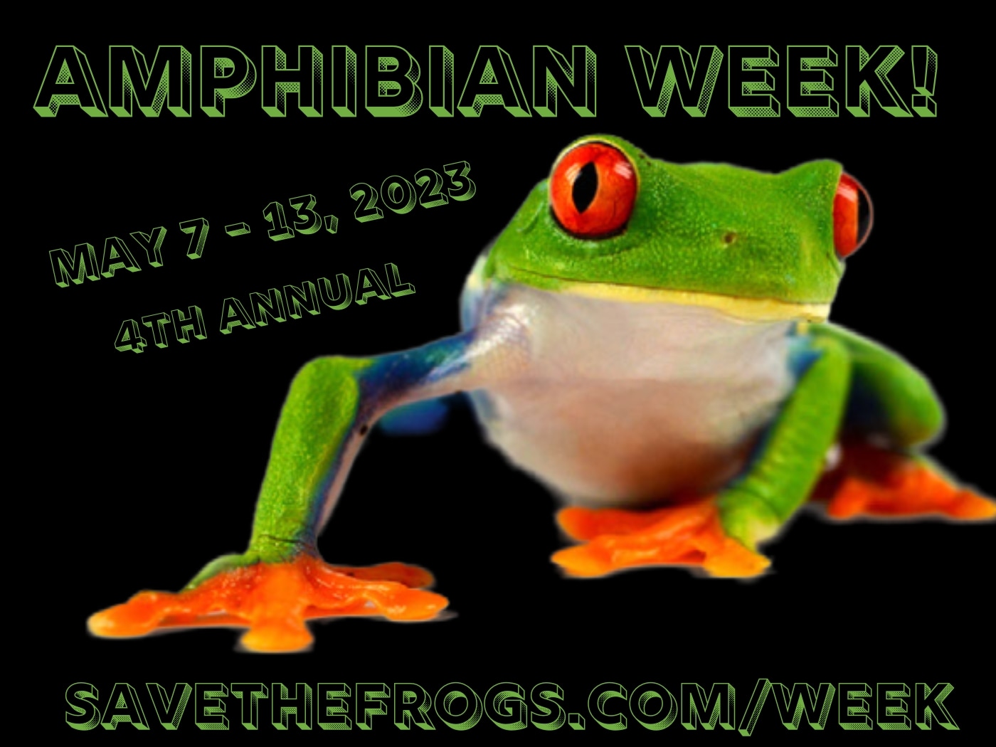 Amphibian Week 2023 Icon Save The Frogs 1400