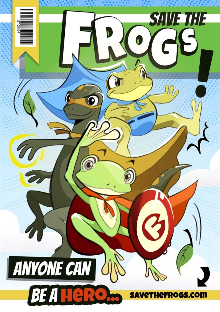 安德拉·克尔斯马诺维奇(Andela Krsmanovic),塞尔维亚,2025年“拯救青蛙”艺术大赛决赛入围者