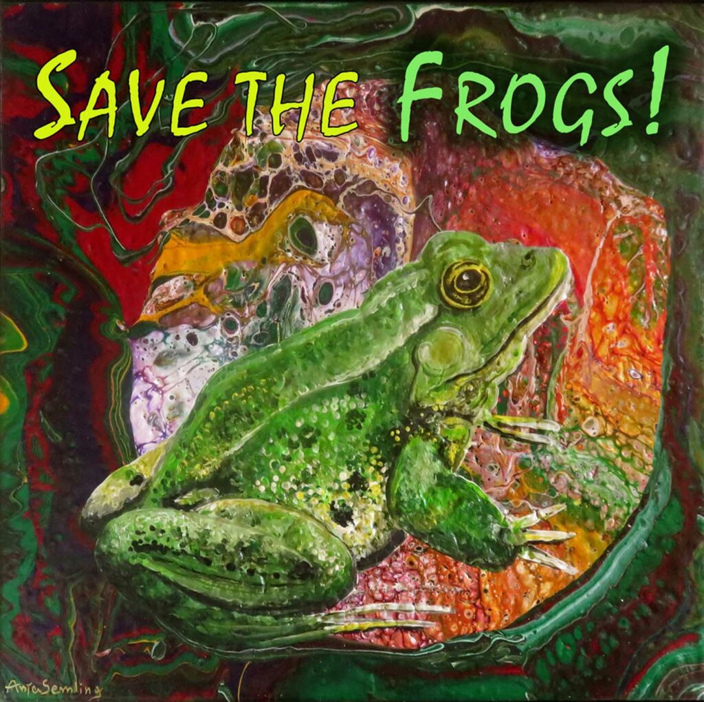 Anja Semling Germany 2023 save the frogs art contest 1