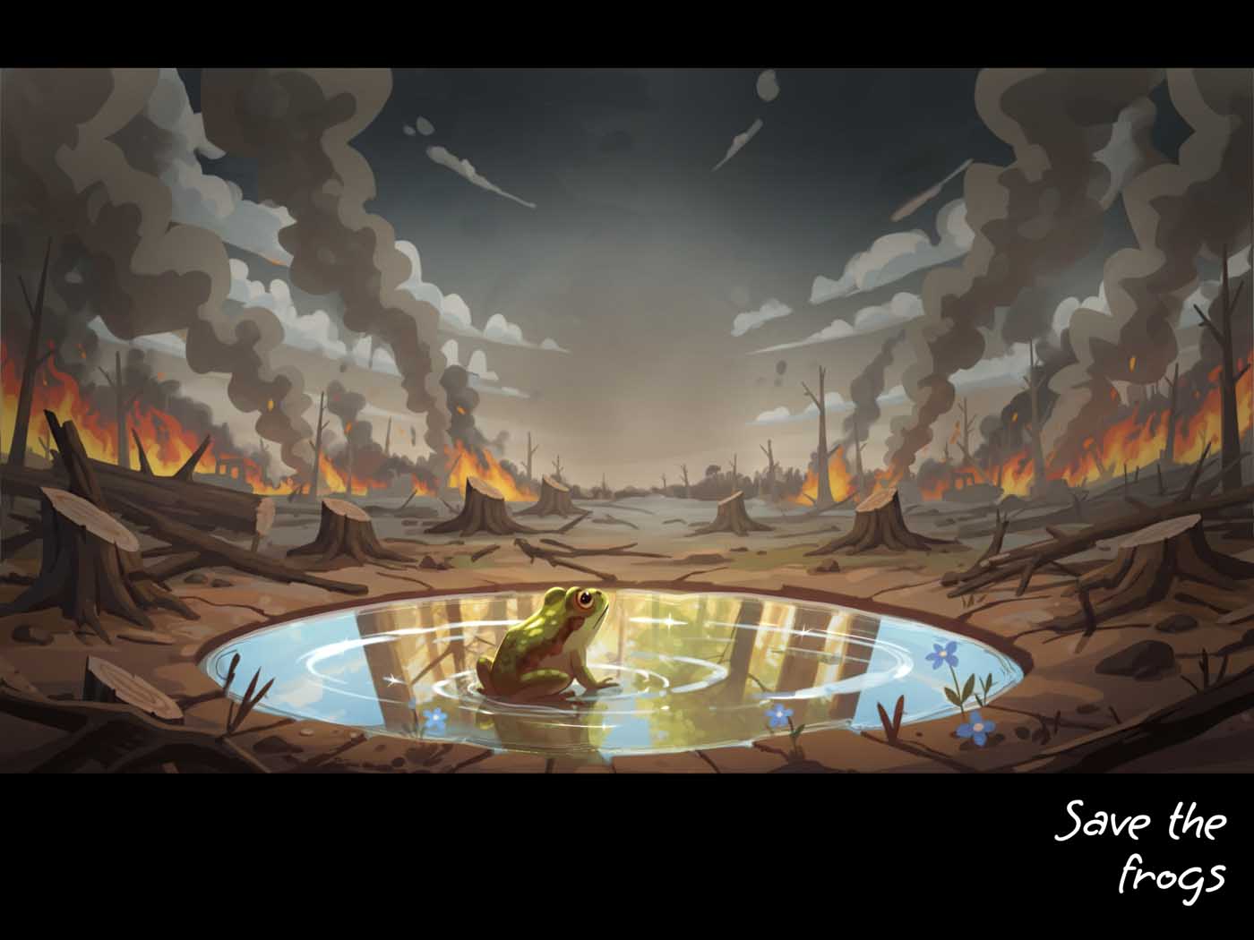 B-Pereira-Brazil-2025-Save-The-Frogs-Art-Contest-Semi-Finalist