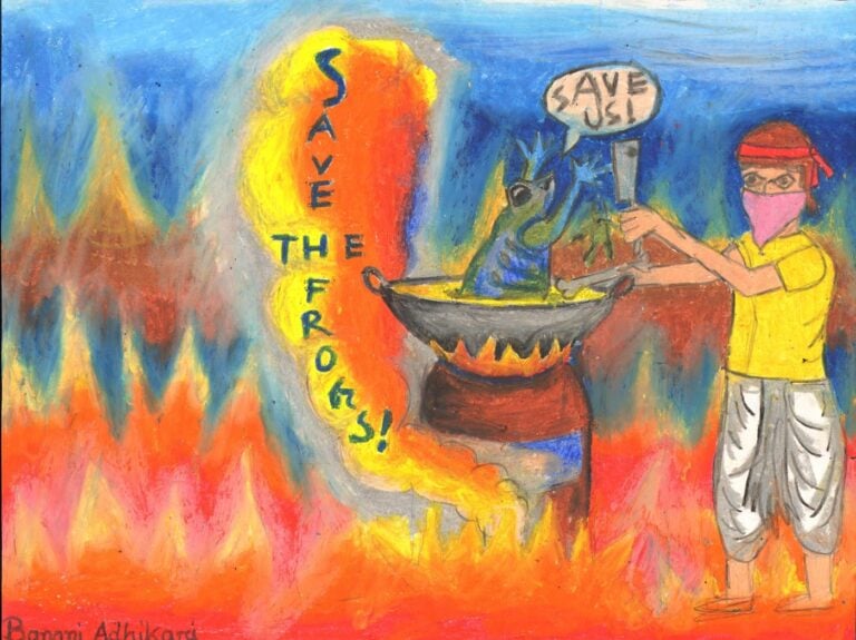 Banani-Adhikari-12-India Frog Legs-2012-save-the-frogs-art-contest-frog-legs-1400 frog legs