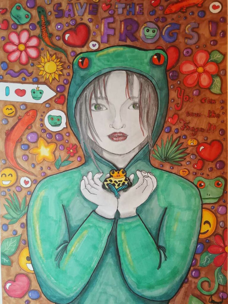CSenge Natalia Pop Romania 2023 save the frogs art contest 2