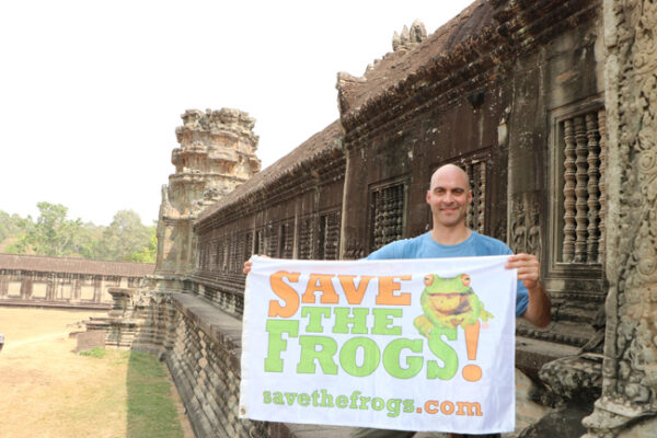 Cambodia Save The Frogs Flag Kerry Kriger 2019 650 1