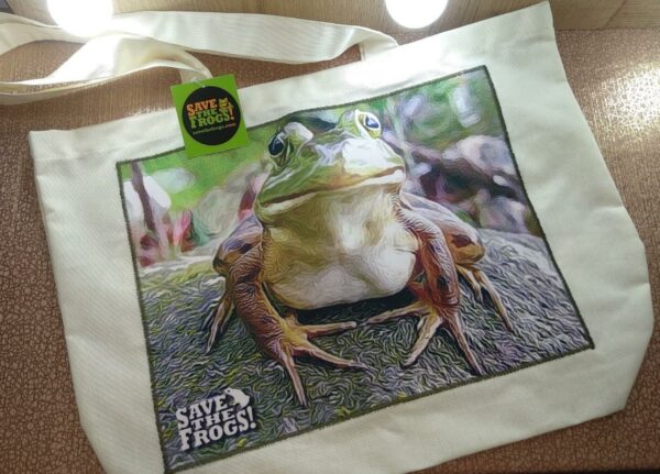Canvas Tote Bullfrog Front 1