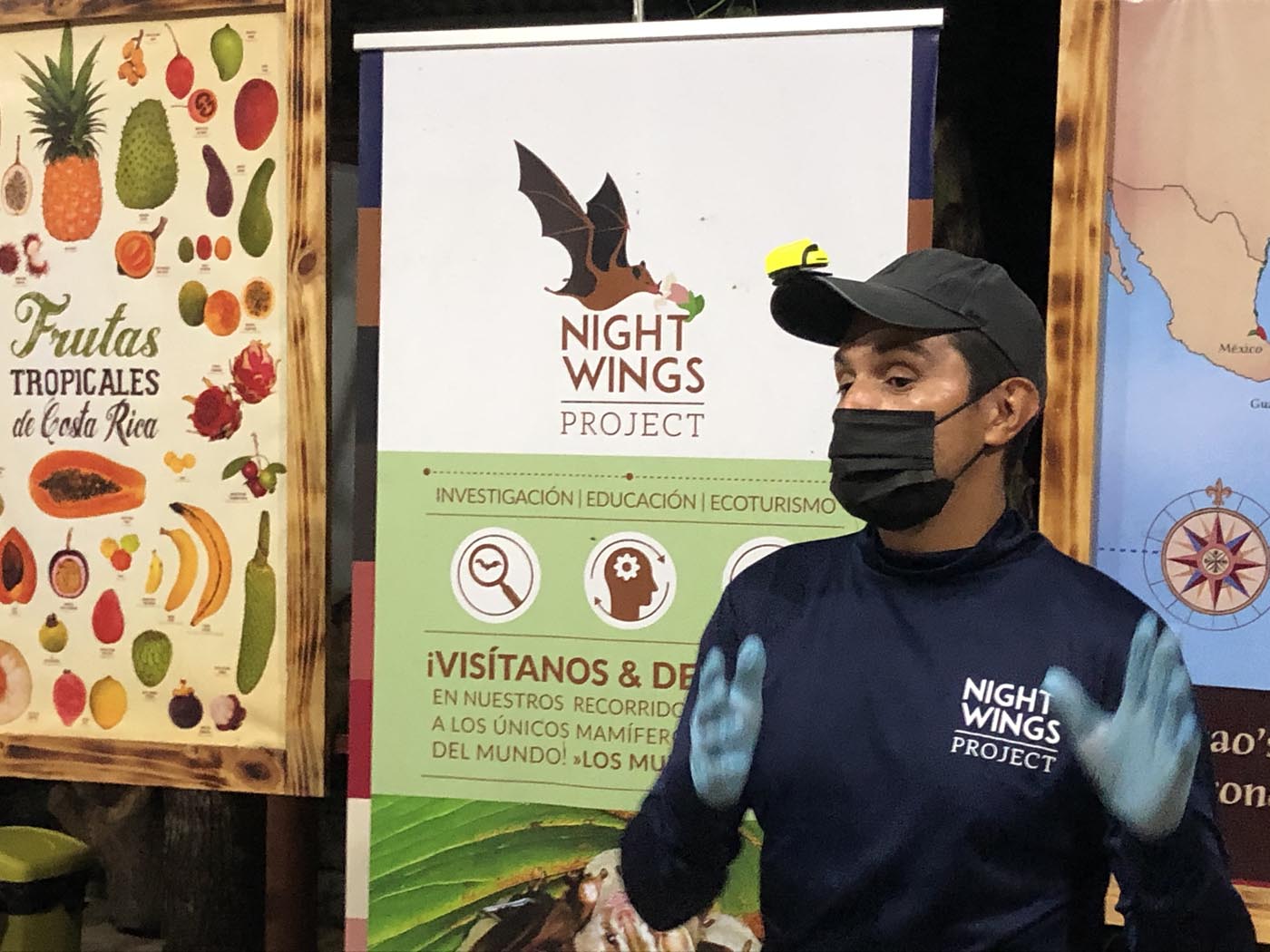 Costa Rica Save The Frogs Ecotour 2022 Night Wings Project Bats 5