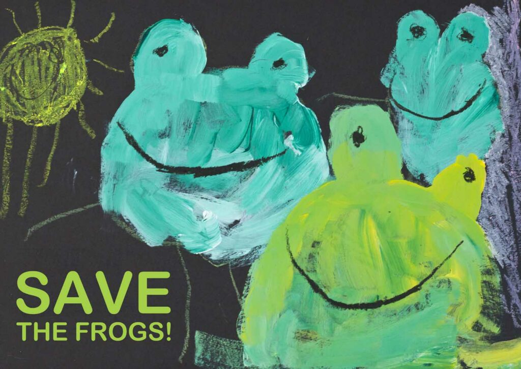 Daniela Smausova Czech Republic 2023 save the frogs art contest 1
