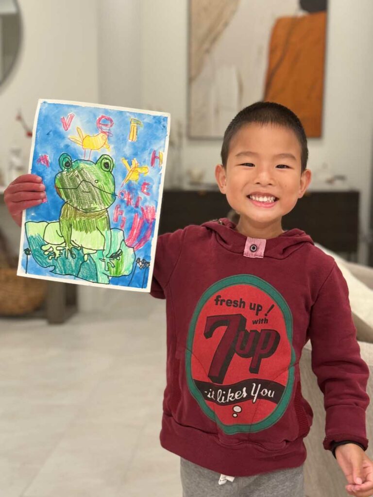 Darren Huang 2023 save the frogs art contest 1