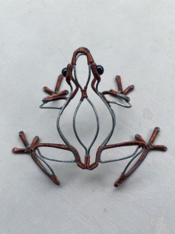 Frog Wire Art From Zambia - Image 9