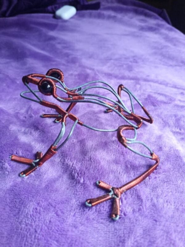 Dickson Boma Wire Frog Art 13