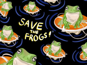 Dinda Ameliya Indonesia 2022 save-the-frogs-art-contest semi-finalist