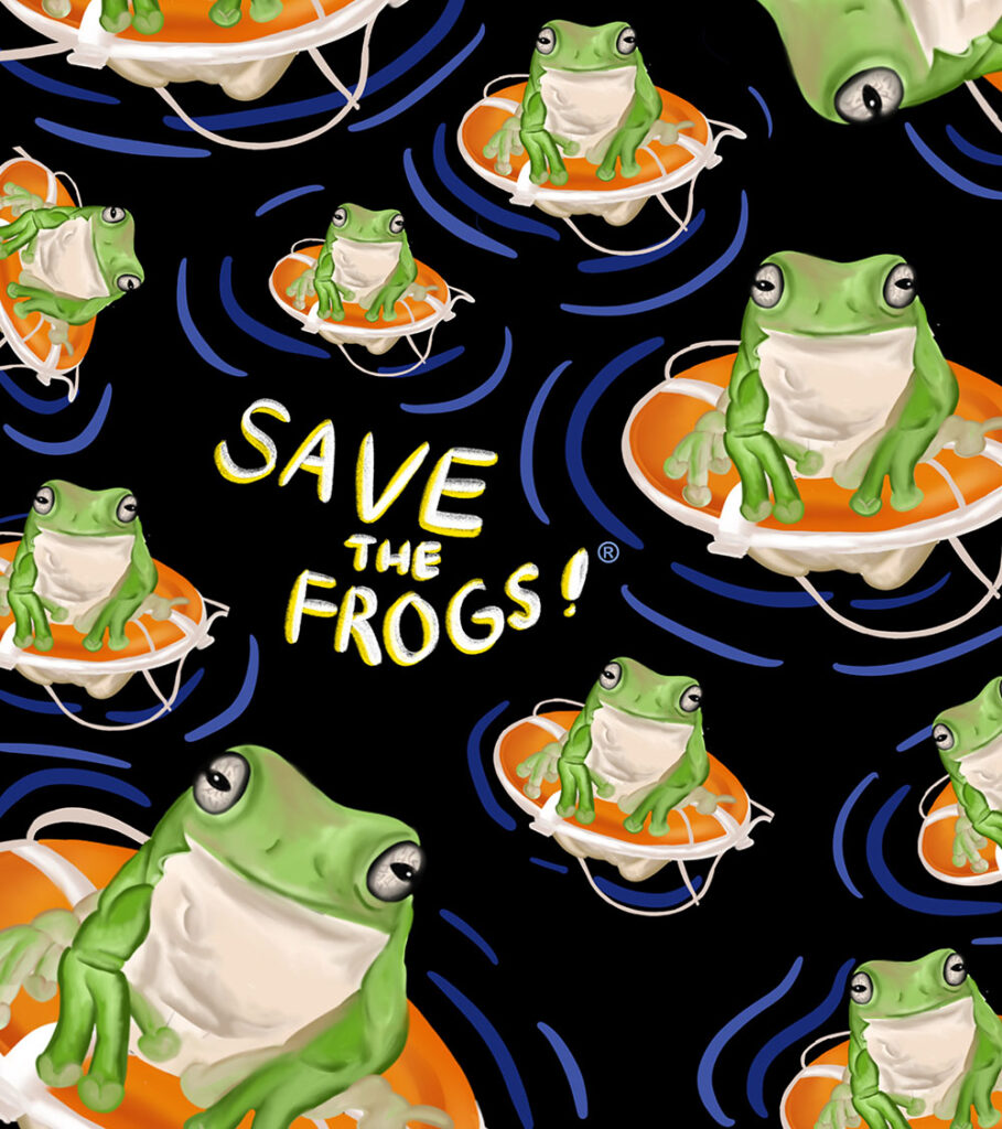 Dinda Ameliya Indonesia 2022 save-the-frogs-art-contest semi-finalist
