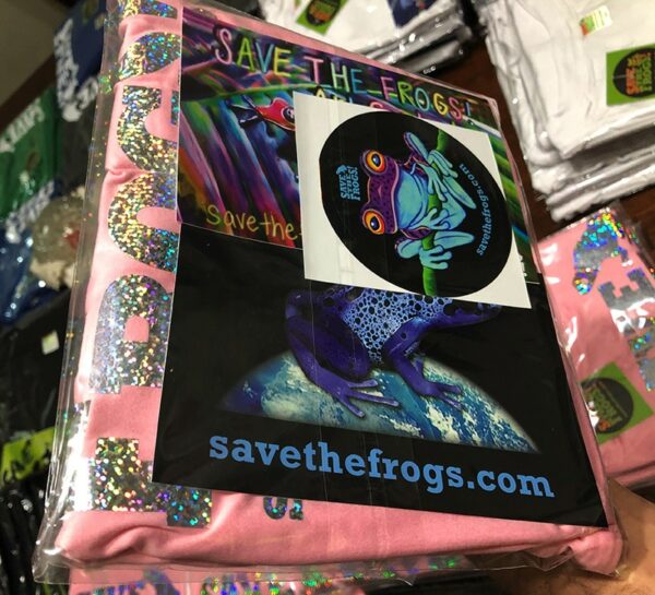 Environmental Revolution Pink Save The Frogs Shirt Packaged 4 800 1