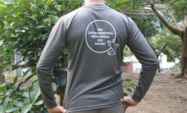 Revolusi Lingkungan Save The Frogs Shirts Mens Atletic Long Sleeve Silver 7 1400 1
