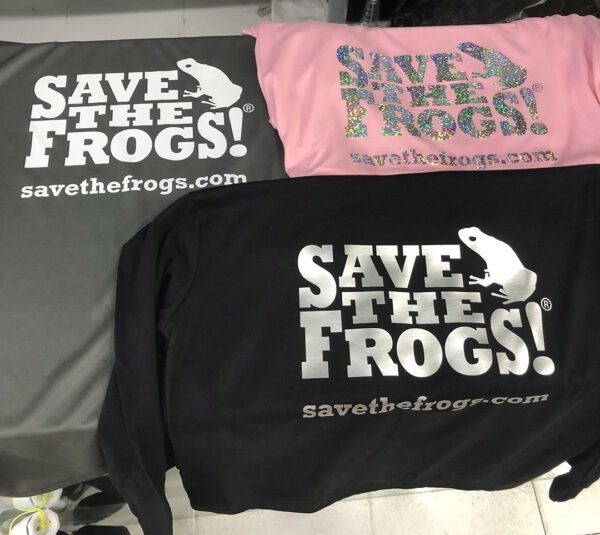การปฏิวัติสิ่งแวดล้อม เสื้อ Save The Frogs บุรุษ สุภาพสตรี ผสม 1 1080 1