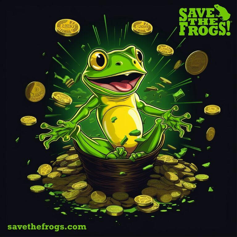 Как пожертвовать криптовалюту, чтобы SAVE THE FROGS!