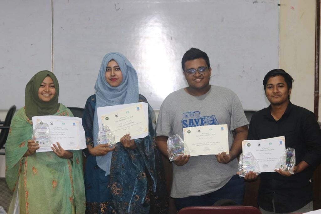 Bangladesh - University of Dhaka - Save The Frogs Day 2024