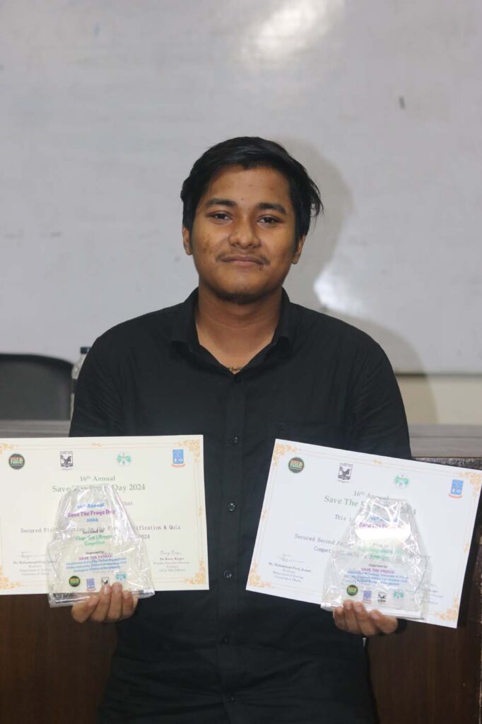 Bangladesh - University of Dhaka - Save The Frogs Day 2024