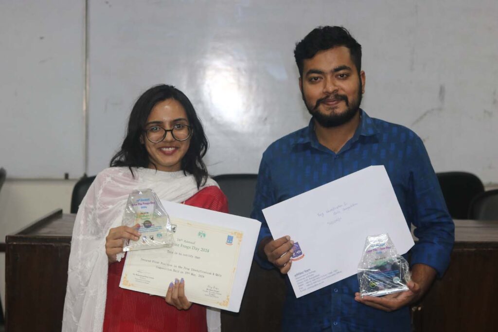 Bangladesh - University of Dhaka - Save The Frogs Day 2024