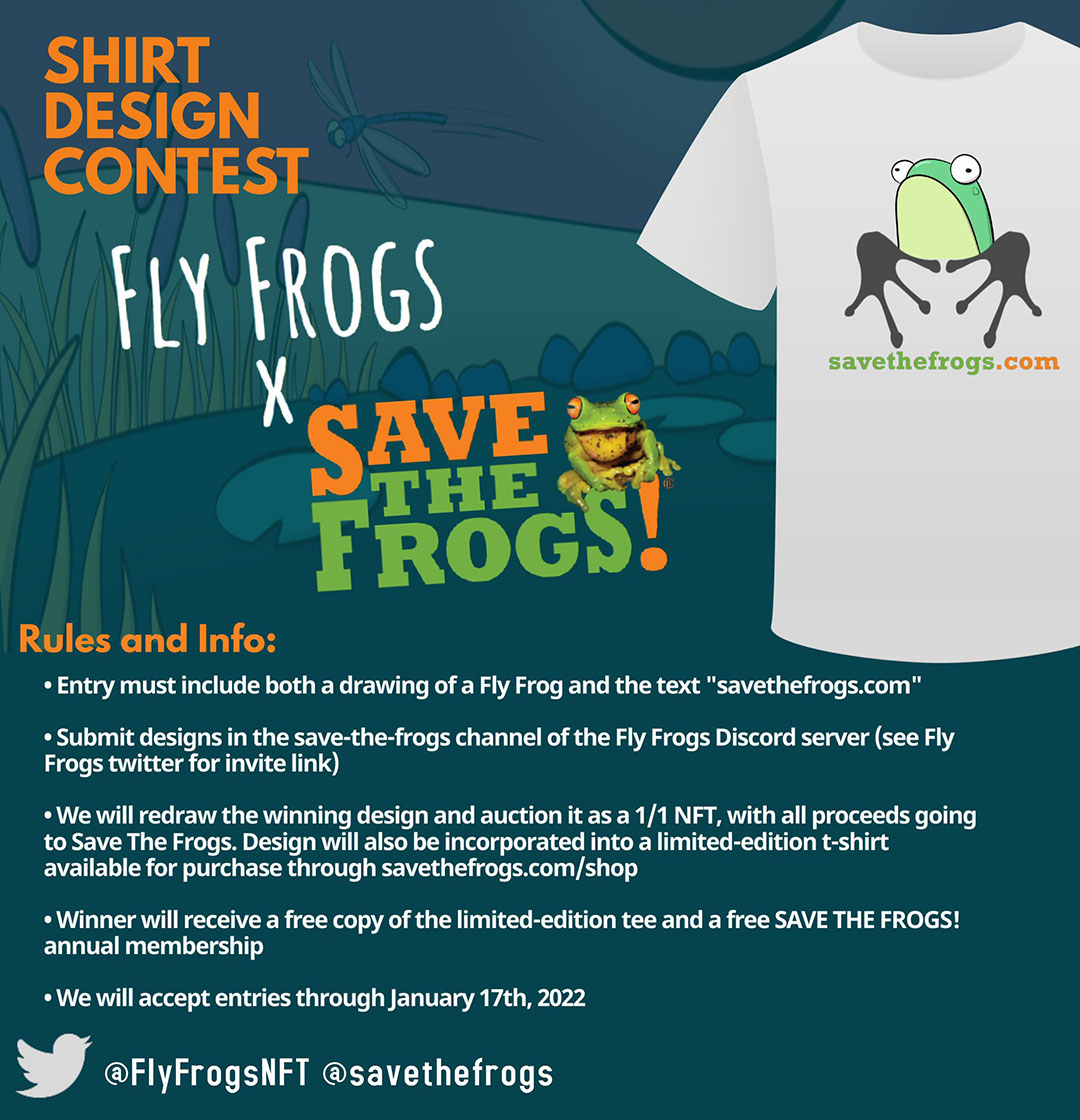 Instructions - Fly Frogs Save The Frogs Shirt Design Contest Square
