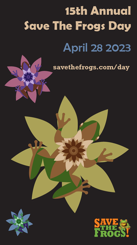 Save The Frogs Day 2023 Art By Anya Ryzhokhina
