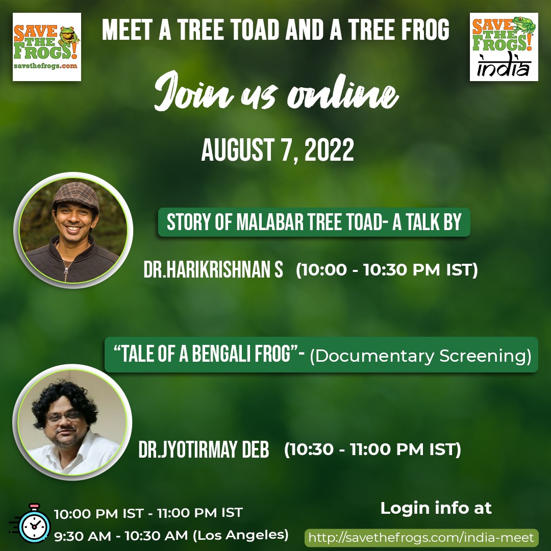 India Frogs Event Online 2022-08-07