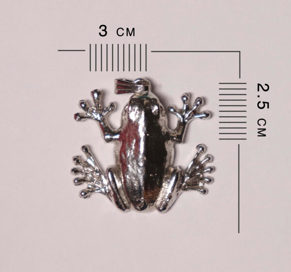 India Jewelry 2023 Megadigitus Pendant Big Toed Frog Dimensions