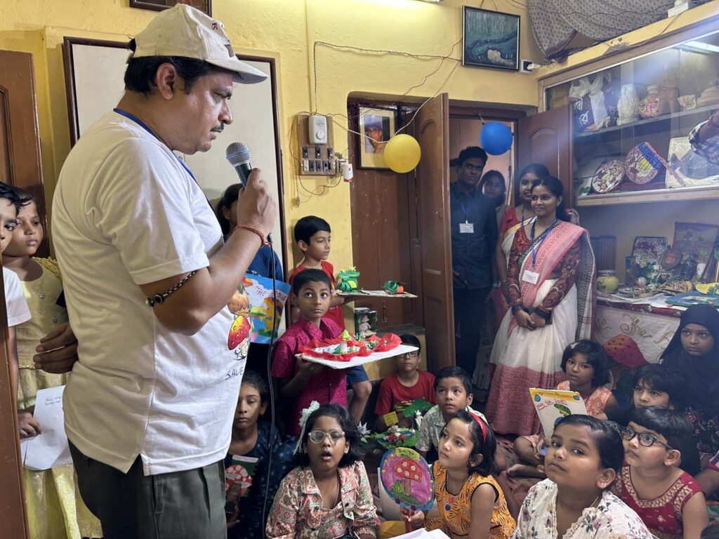 India Kolkata Rahara Nibedita Art Centre Save The Frogs Day 2025 05 04 011