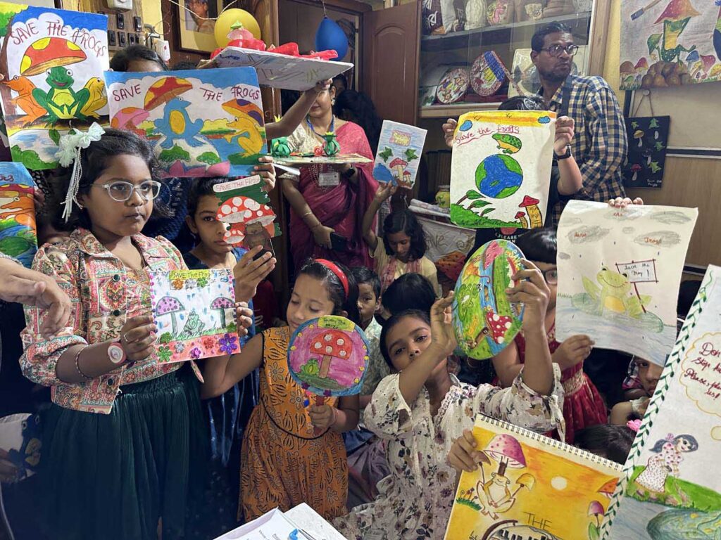 India Kolkata Rahara Nibedita Art Centre Save The Frogs Day 2025 05 04 024