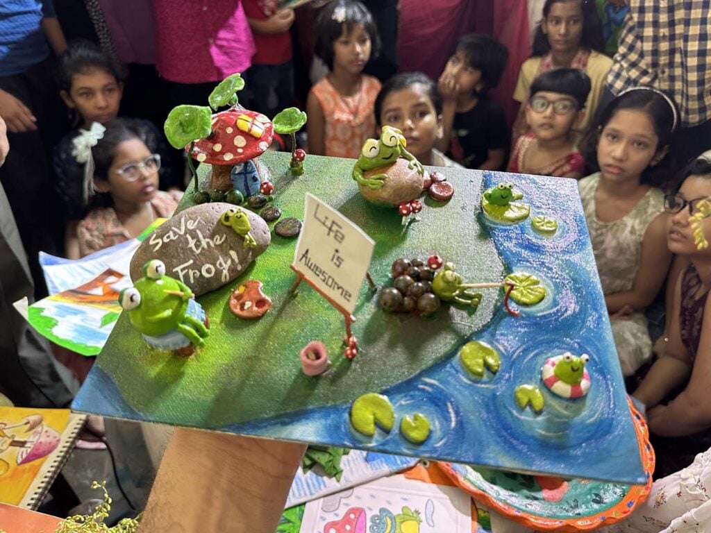 India Kolkata Rahara Nibedita Art Centre Save The Frogs Day 2025 05 04 030