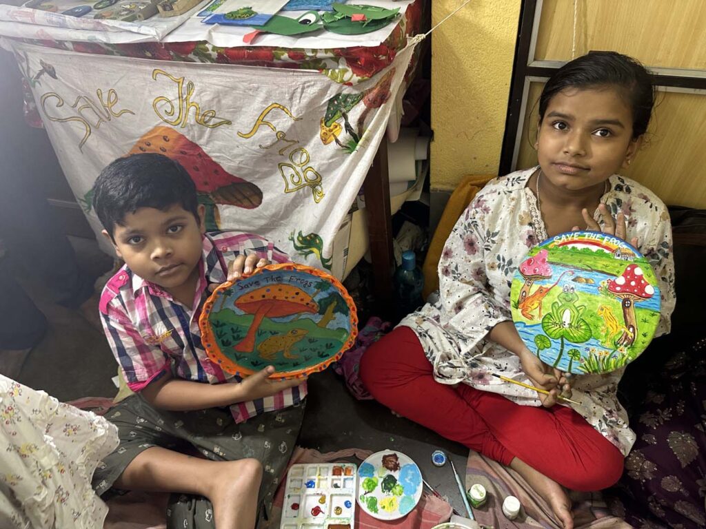 India Kolkata Rahara Nibedita Art Centre Save The Frogs Day 2025 05 04 066