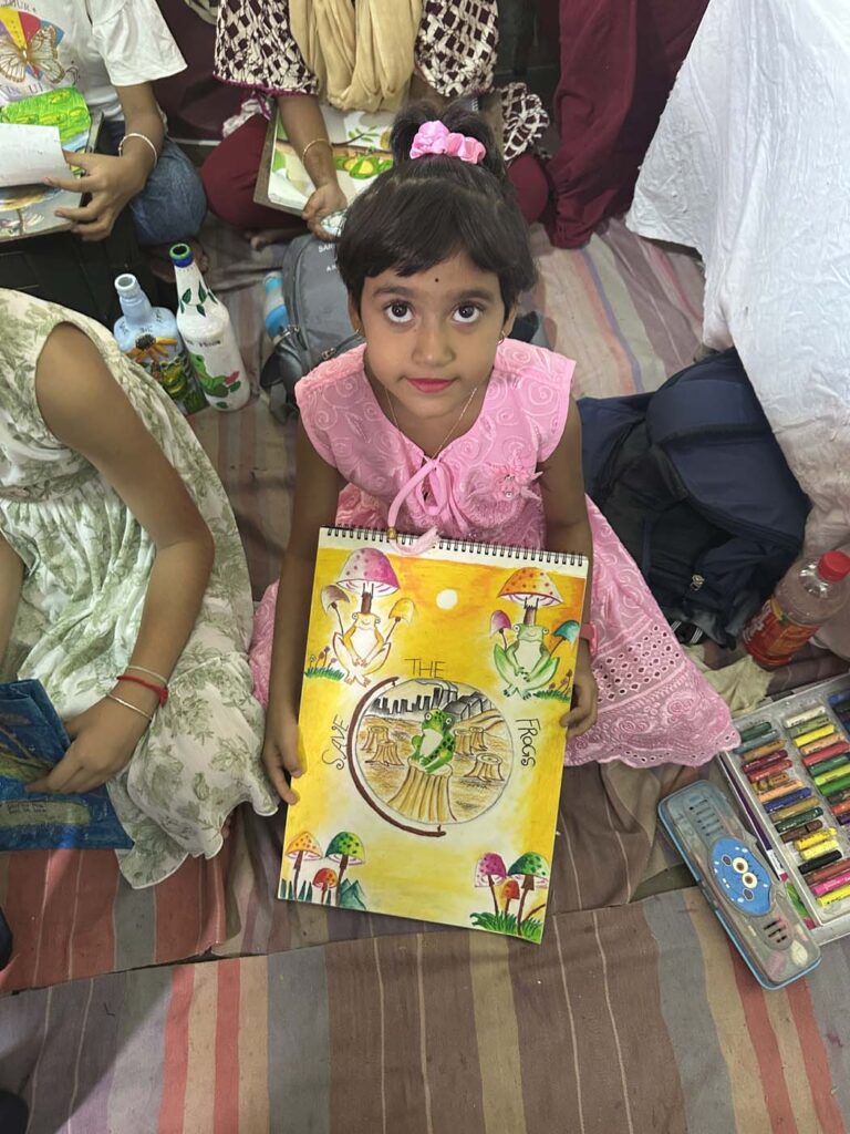 India Kolkata Rahara Nibedita Art Centre Save The Frogs Day 2025-05-04