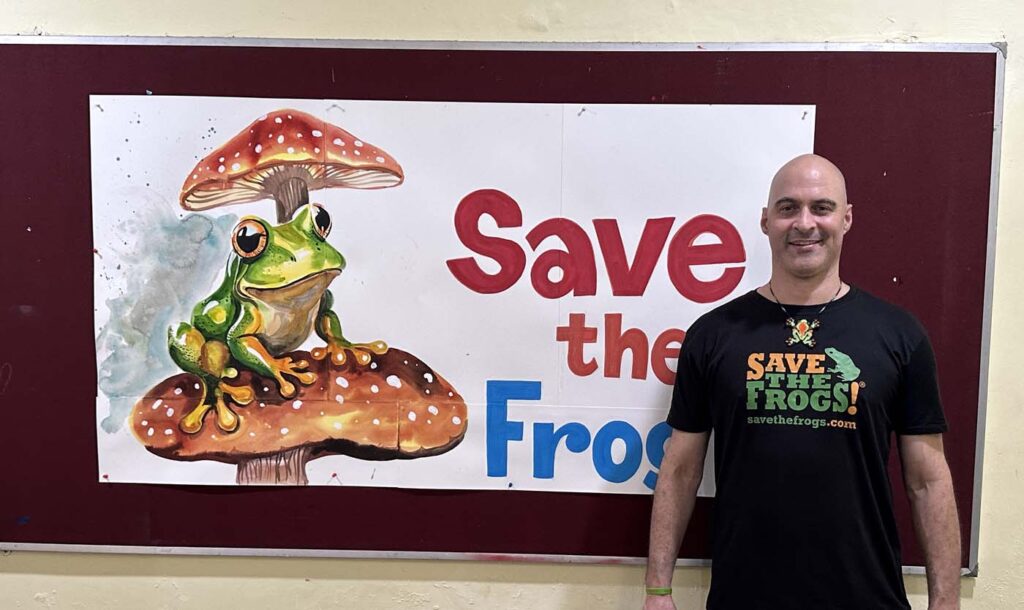 India Kolkata West Bengal - The Heritage School - Save The Frogs Day 2025-04-28 - 047 Kerry Kriger