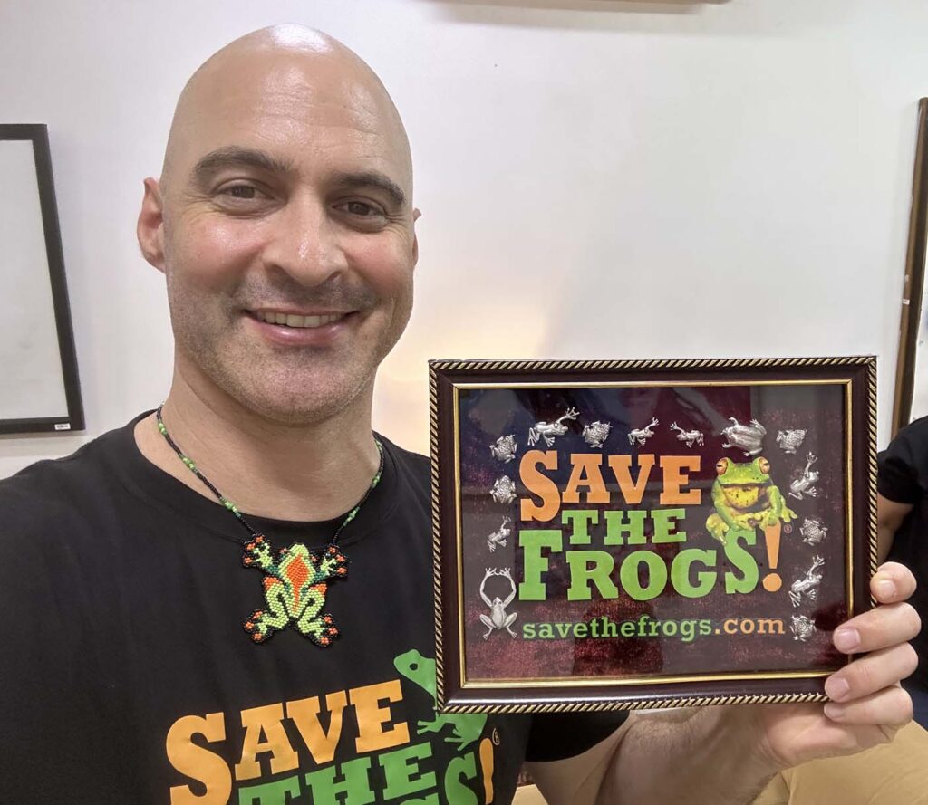 India Kolkata West Bengal - The Heritage School - Save The Frogs Day 2025-04-28 - 013 Kerry Kriger