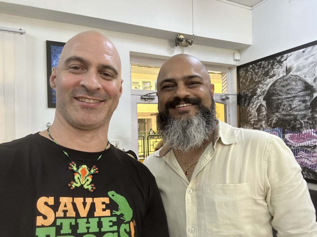 India Kolkata West Bengal - The Heritage School - Save The Frogs Day 2025-04-28 - Suhas Premhumar Kerry Kriger