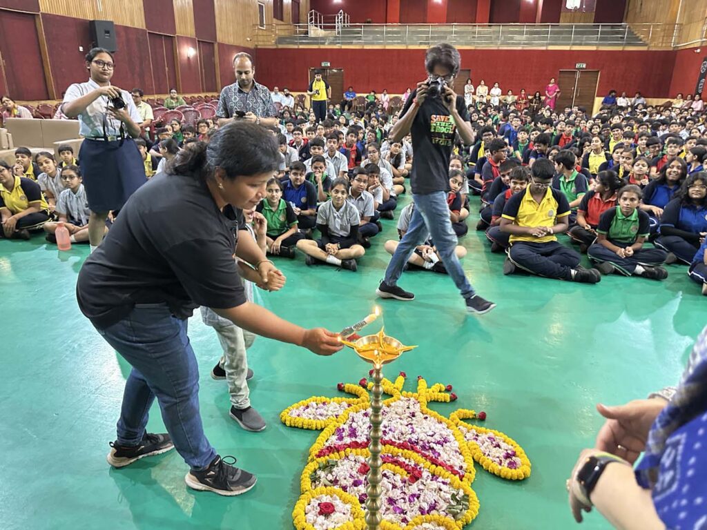 India Kolkata West Bengal - The Heritage School - Save The Frogs Day 2025-04-28 - 047