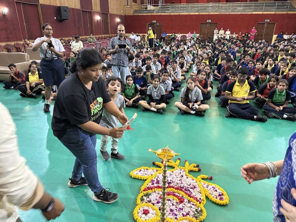 India Kolkata West Bengal - The Heritage School - Save The Frogs Day 2025-04-28 - 047