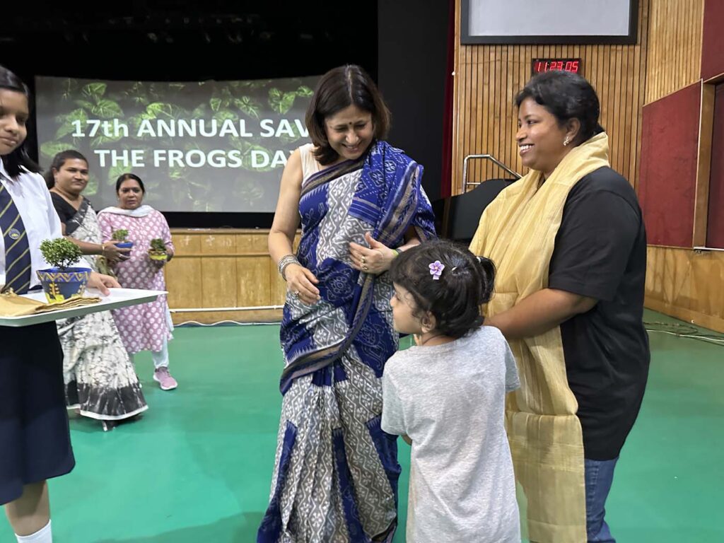India Kolkata West Bengal - The Heritage School - Save The Frogs Day 2025-04-28 - 047