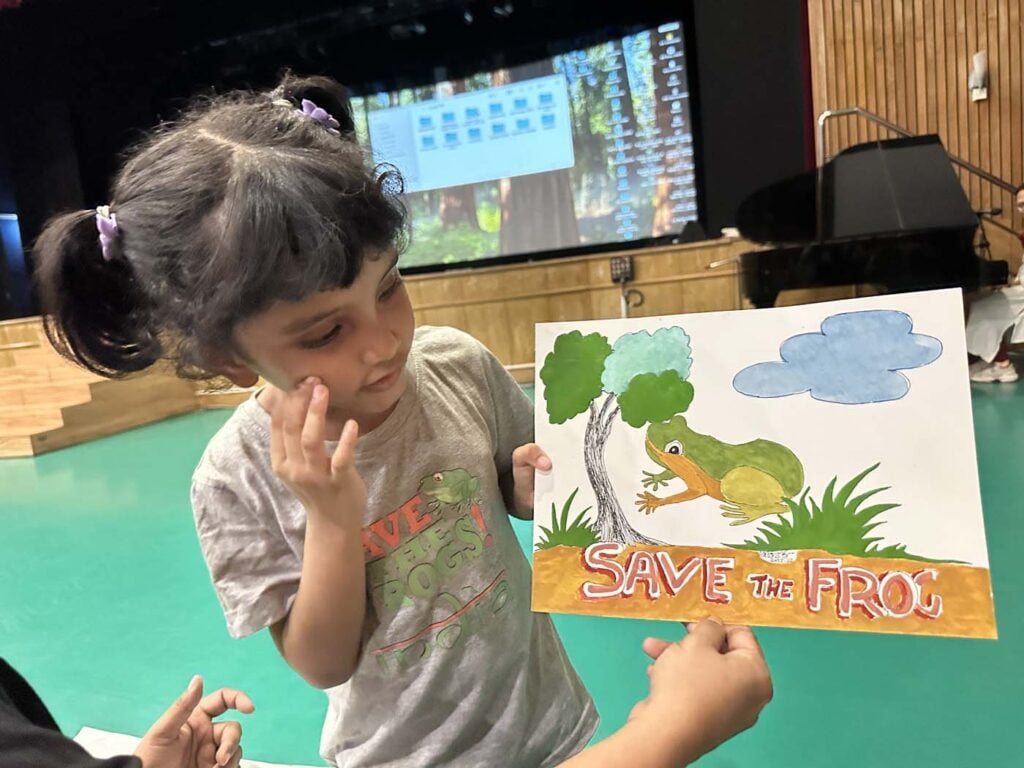 India Kolkata West Bengal - The Heritage School - Save The Frogs Day 2025-04-28 - 047