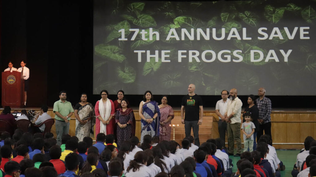 India Kolkata West Bengal - The Heritage School - Save The Frogs Day 2025-04-28 - 047