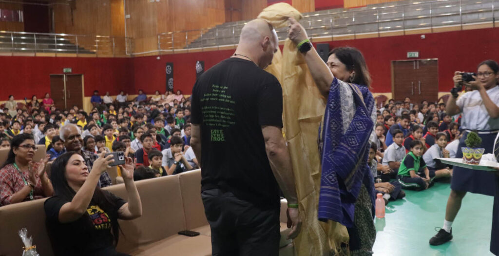 India Kolkata West Bengal - The Heritage School - Save The Frogs Day 2025-04-28 - 047