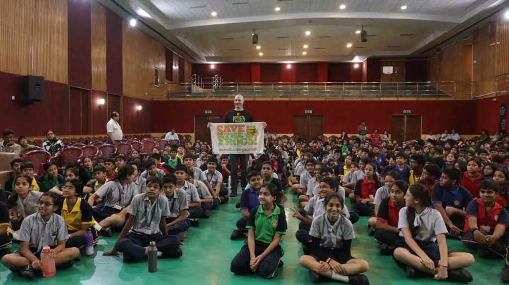 India Kolkata West Bengal The Heritage School Save The Frogs Day 2025 04 28 057