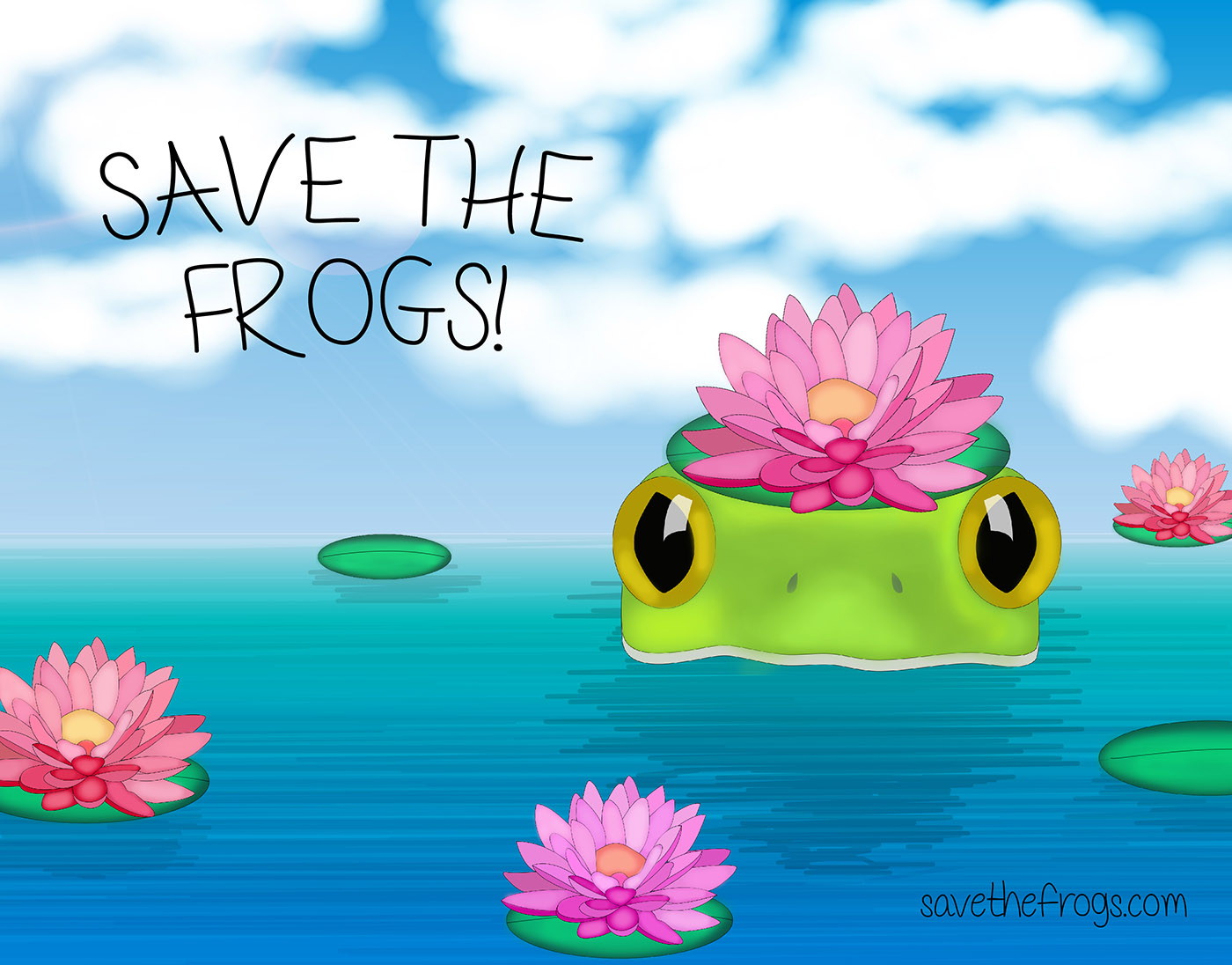 Jade Milano Save The Frogs Art 2015 contest
