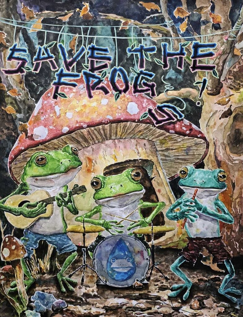 Jiyu Choi,韩国,2025年拯救青蛙艺术大赛决赛入围者