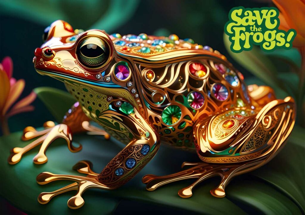 Joan Barbosa Colombia 2023 save the frogs art contest 1