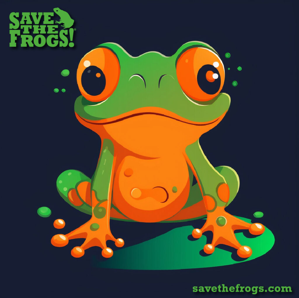 Midjourney Art Kerry Kriger Frogs Green orange