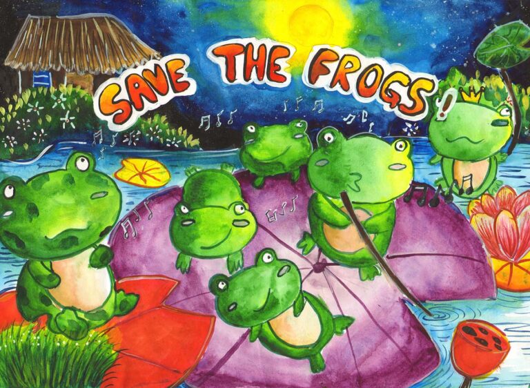 Khor-yong-en-10 2011 Save the Frogs Art Contest 1400