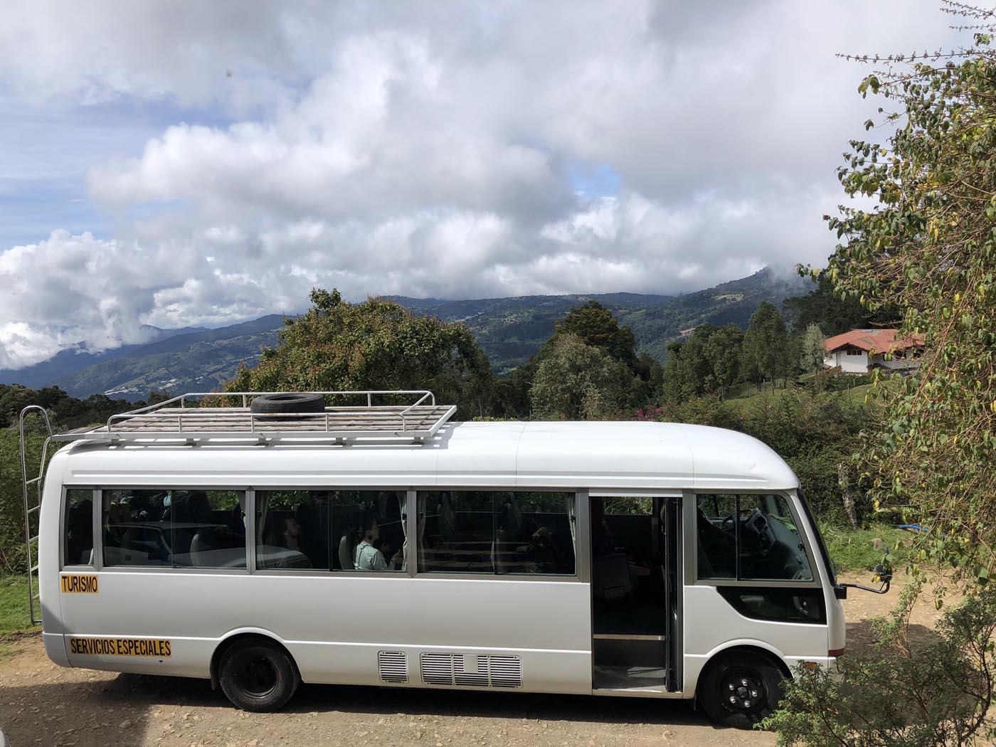Las Vueltas Cloudforest Costa Rica Ecotour 2021 20 bus