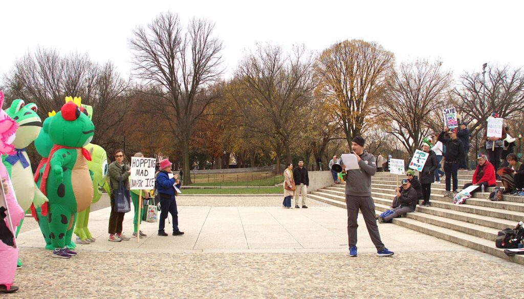 Pawai Sejuta Katak Washington DC 2025 11-15 Foto oleh Arlo Lachenmeyer 08